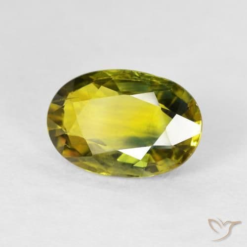 3.13ct Deep Golden Brown Sapphire, Oval Cut, 10.6x7.3 mm