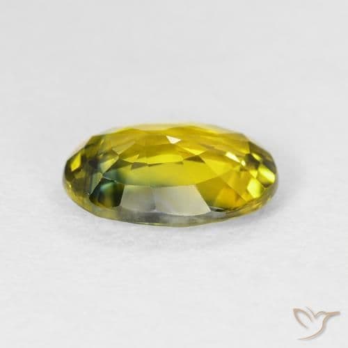 3.13ct Deep Golden Brown Sapphire, Oval Cut, 10.6x7.3 mm