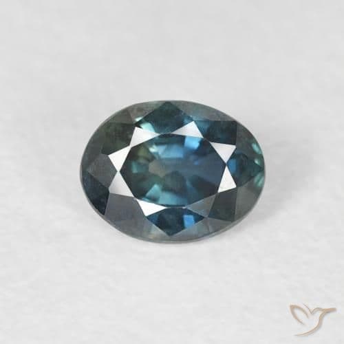 0.33ct Natural Dark Blue Sapphire, Oval Cut, 4.6x3.5 mm