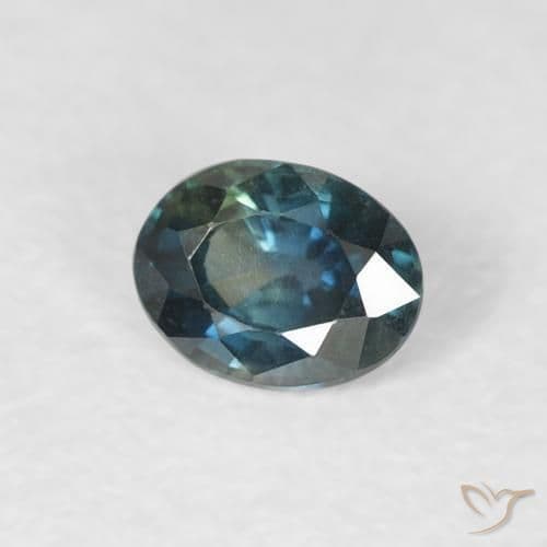 0.33ct Natural Dark Blue Sapphire, Oval Cut, 4.6x3.5 mm