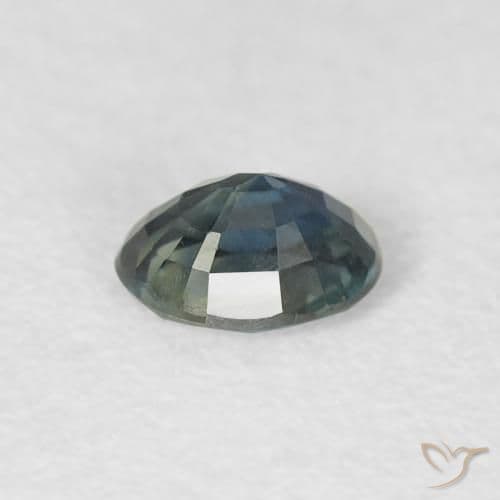 0.33ct Natural Dark Blue Sapphire, Oval Cut, 4.6x3.5 mm