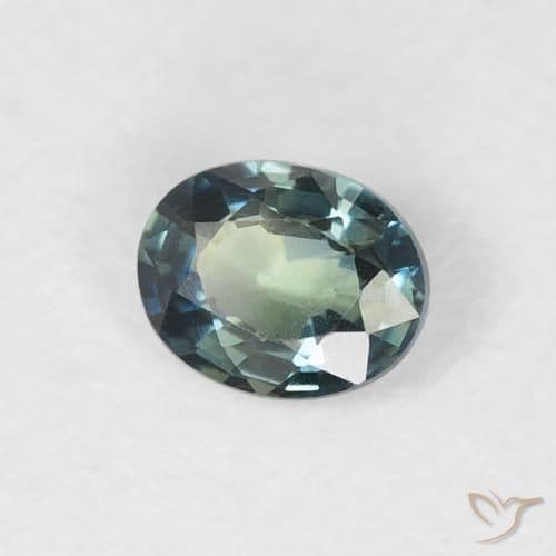 0.31ct Natural Greenish Blue Sapphire, Oval Cut, 4.5x3.6 mm