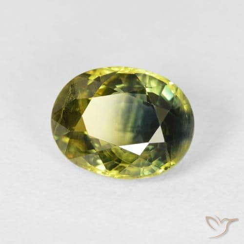 3.35ct Natural Multicolor Sapphire, Oval Cut, 9.6x7.5 mm