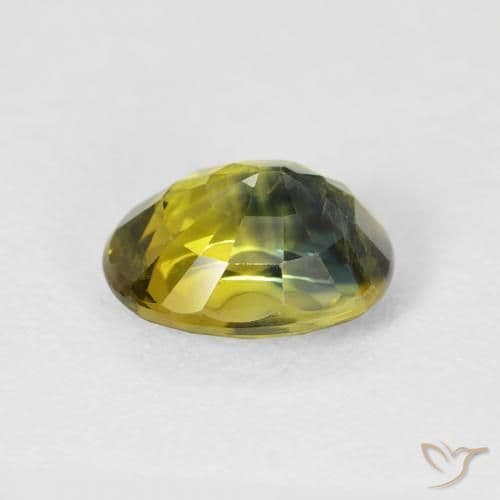 3.35ct Natural Multicolor Sapphire, Oval Cut, 9.6x7.5 mm
