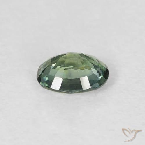 0.30ct Natural Light Green Sapphire, Oval Cut, 4.5x3.5 mm