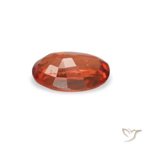 0.56ct Natural Bright Red Sapphire, Oval Cut, 5.9x4 mm