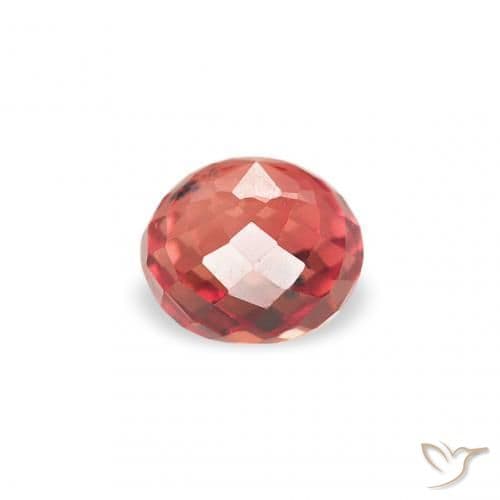 0.36ct Natural Bright Red Sapphire, Round Cut, 3.60 mm