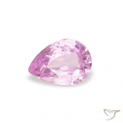 0.24ct Natural Bright Pink Sapphire, Pear Shape, 4.5x3.5 mm