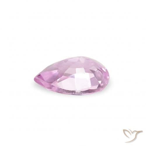 0.24ct Natural Bright Pink Sapphire, Pear Shape, 4.5x3.5 mm
