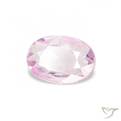 0.30ct Light Purple-Pink Sapphire, Oval Cut, 5.6x4 mm