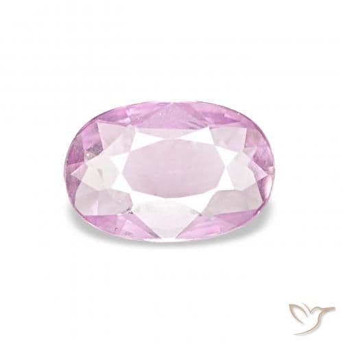0.40ct Light Pinkish Violet Purple Sapphire, Oval Cut, 6x4.1 mm