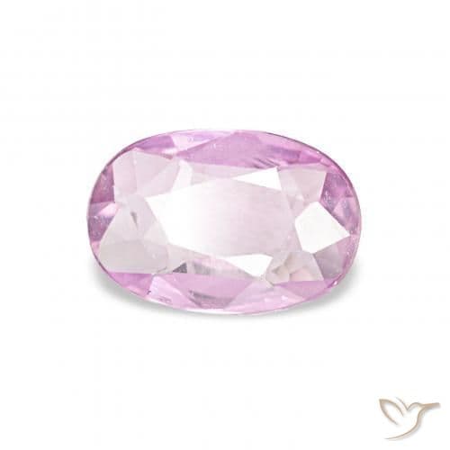 0.40ct Light Pinkish Violet Purple Sapphire, Oval Cut, 6x4.1 mm