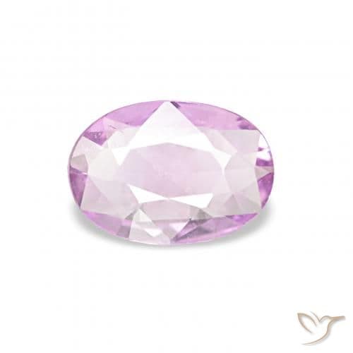 0.32ct Light Pinkish Purple Sapphire, Oval Cut, 5.8x4 mm