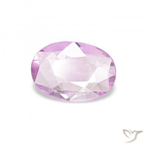 0.32ct Light Pinkish Purple Sapphire, Oval Cut, 5.8x4 mm