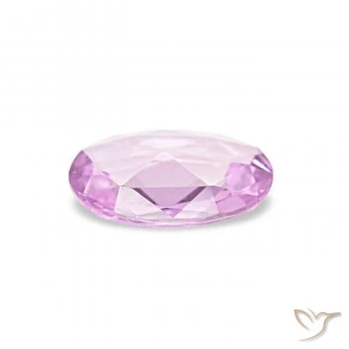 0.32ct Light Pinkish Purple Sapphire, Oval Cut, 5.8x4 mm