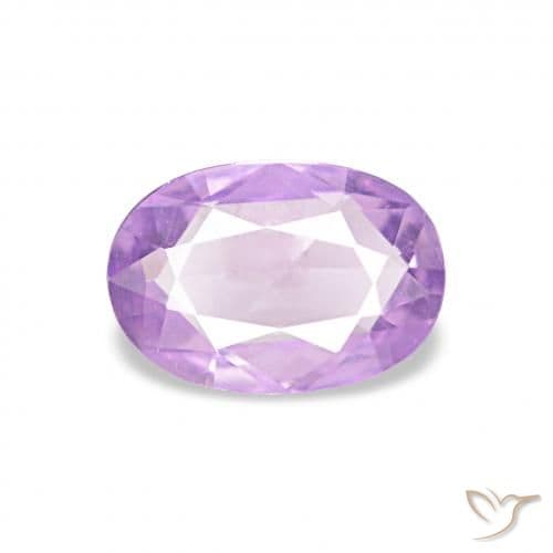 0.45ct Natural Lilac Sapphire, Oval Cut, 6x4.2 mm