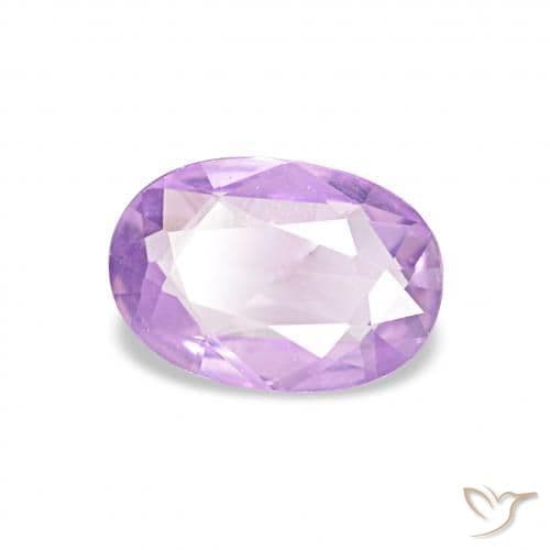 0.45ct Natural Lilac Sapphire, Oval Cut, 6x4.2 mm