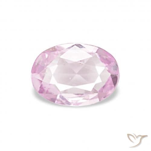 0.43ct Light Purple-Pink Sapphire, Oval Cut, 5.9x4.2 mm