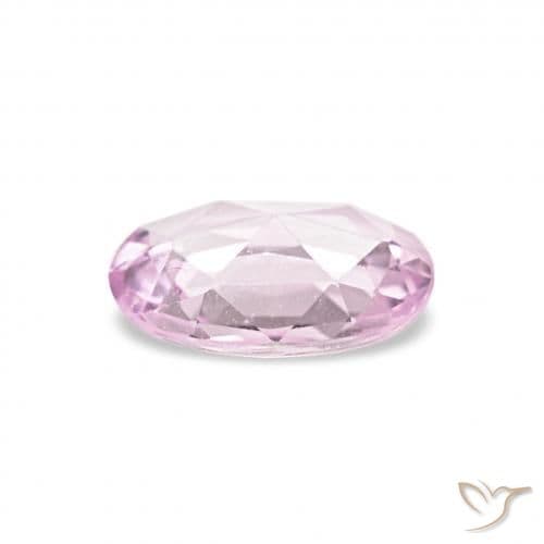0.43ct Light Purple-Pink Sapphire, Oval Cut, 5.9x4.2 mm