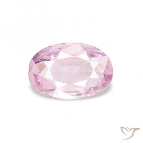 0.42ct Natural Light Pink Sapphire, Oval Cut, 6x4.1 mm