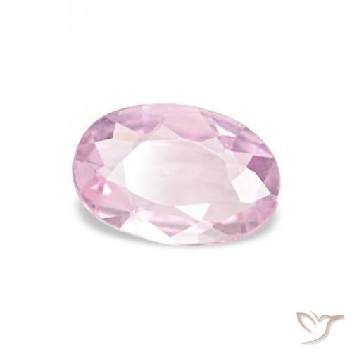 0.42ct Natural Light Pink Sapphire, Oval Cut, 6x4.1 mm