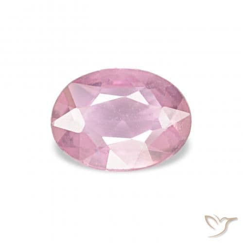 0.41ct Very Light Pink Sapphire, Oval Cut, 5.8x4.3 mm
