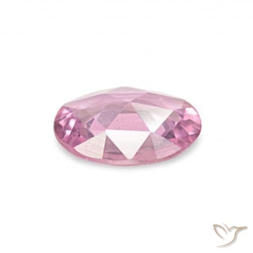 0.41ct Very Light Pink Sapphire, Oval Cut, 5.8x4.3 mm