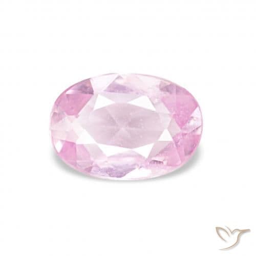 0.52ct Natural Light Pink Sapphire, Oval Cut, 6x4.2 mm