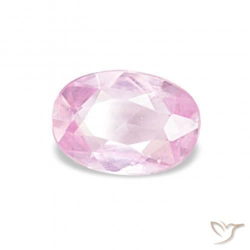 0.52ct Natural Light Pink Sapphire, Oval Cut, 6x4.2 mm