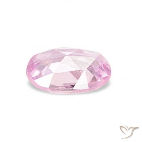 0.52ct Natural Light Pink Sapphire, Oval Cut, 6x4.2 mm