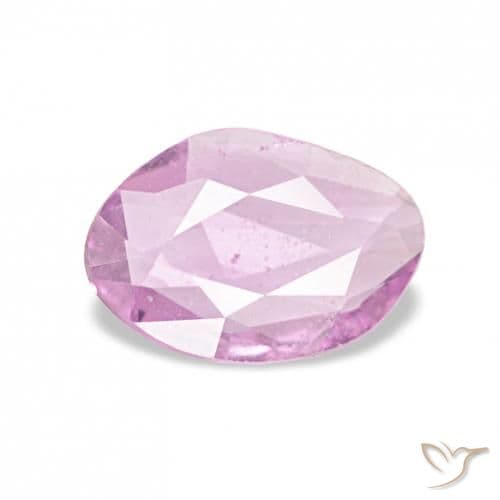 0.75ct Royal Purple Pink Sapphire, Fancy Shape, 7.3x5 mm