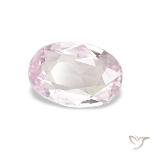 0.44ct Very Light Pink Sapphire, Oval Cut, 6.1x4.2 mm