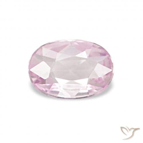 0.43ct Light Cherry Pink Sapphire, Oval Cut, 5.8x4.1 mm