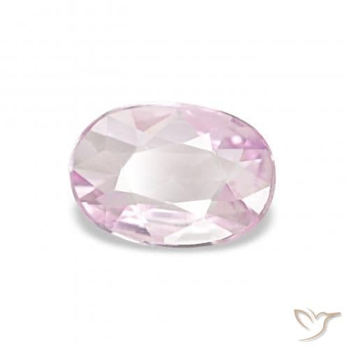 0.43ct Light Cherry Pink Sapphire, Oval Cut, 5.8x4.1 mm