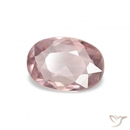 0.52ct Light Bubblegum Pink Sapphire, Oval Cut, 6x4.2 mm