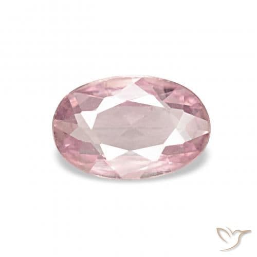 0.42ct Natural Light Pink Sapphire, Oval Cut, 6.1x4 mm