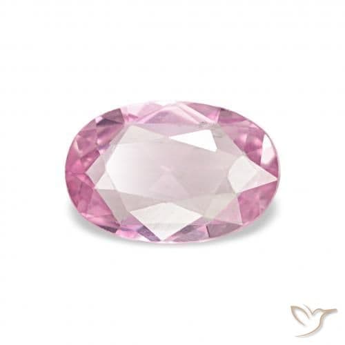 0.48ct Natural Bubblegum Pink Sapphire, Oval Cut, 6.2x4.1 mm