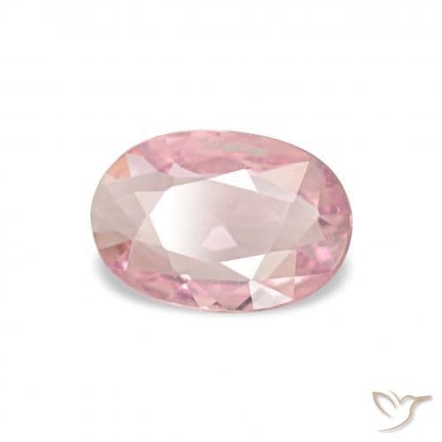 0.38ct Natural Rose Pink Sapphire, Oval Cut, 5.9x4.1 mm