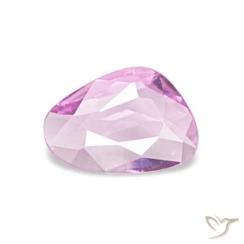 0.41ct Natural Light Lilac Sapphire, Fancy Shape, 6.3x4.3 mm