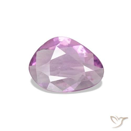 0.67ct Natural Intense Pink Sapphire, Fancy Shape, 7x5.6 mm