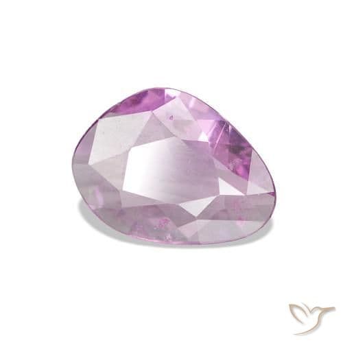 0.60ct Cherry Pink Tone Sapphire, Fancy Shape, 7.2x5.4 mm