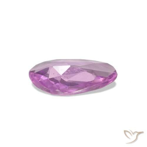0.60ct Cherry Pink Tone Sapphire, Fancy Shape, 7.2x5.4 mm