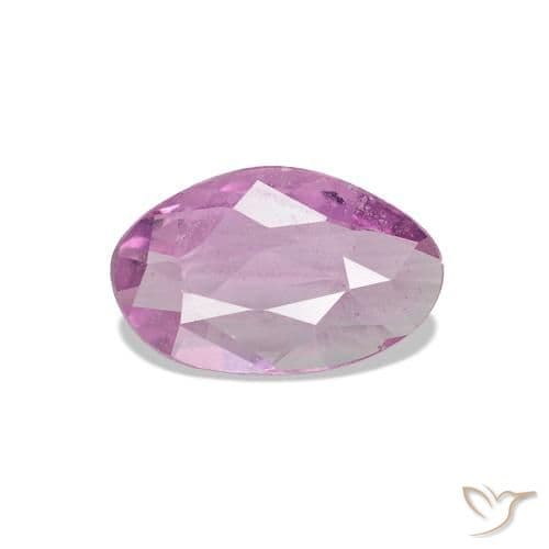 0.48ct Pinkish Purple Sapphire, Fancy Shape, 7.2x4.6 mm