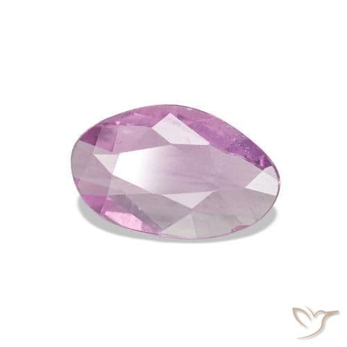0.48ct Pinkish Purple Sapphire, Fancy Shape, 7.2x4.6 mm