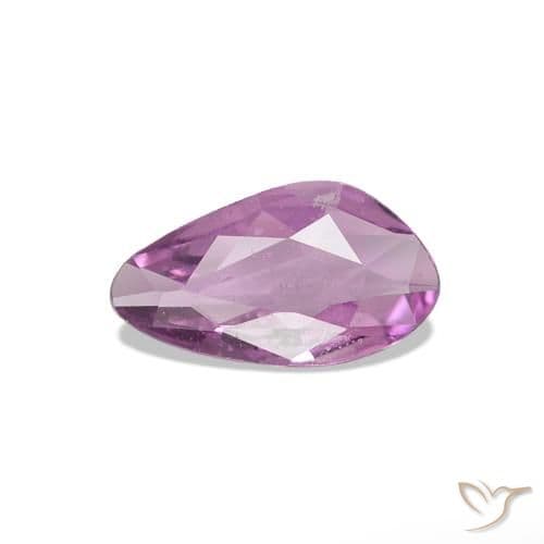 0.44ct Pinkish Purple Sapphire, Fancy Shape, 7.2x4.1 mm