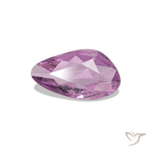 0.44ct Pinkish Purple Sapphire, Fancy Shape, 7.2x4.1 mm