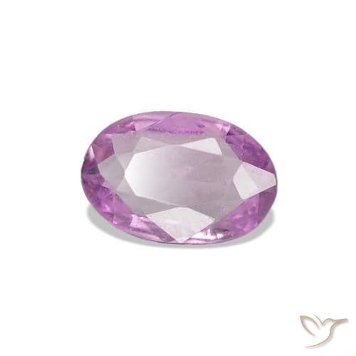 0.34ct Natural Light Purple Sapphire, Oval Cut, 5.9x3.9 mm
