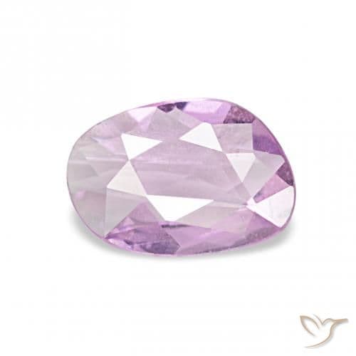 0.41ct Natural Light Lilac Sapphire, Fancy Shape, 6.3x4.3 mm