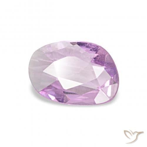 0.41ct Natural Light Lilac Sapphire, Fancy Shape, 6.3x4.3 mm