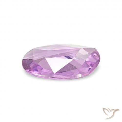 0.41ct Natural Light Lilac Sapphire, Fancy Shape, 6.3x4.3 mm